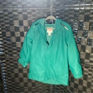 Cat & Jack Green Hooded Coat